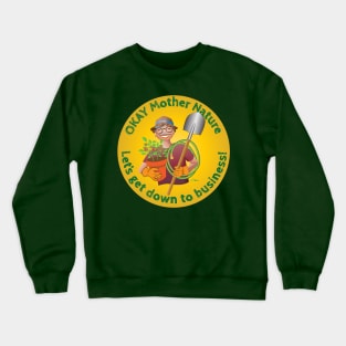 Spring Gardener-man-veg Crewneck Sweatshirt